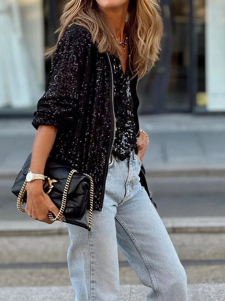 Levoire | Veste Femme Pailletée