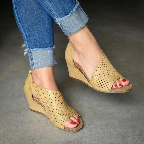 Levoire | Nu-Pieds À Semelle Compensée Souple