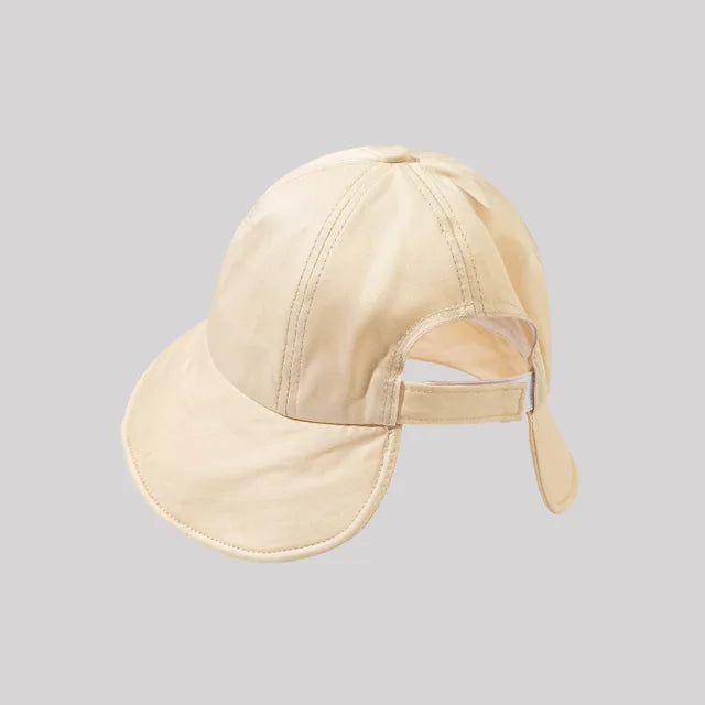 Levoire | Chapeau de soleil en coton avec style élégant et protection UV pour femmes Beige 1