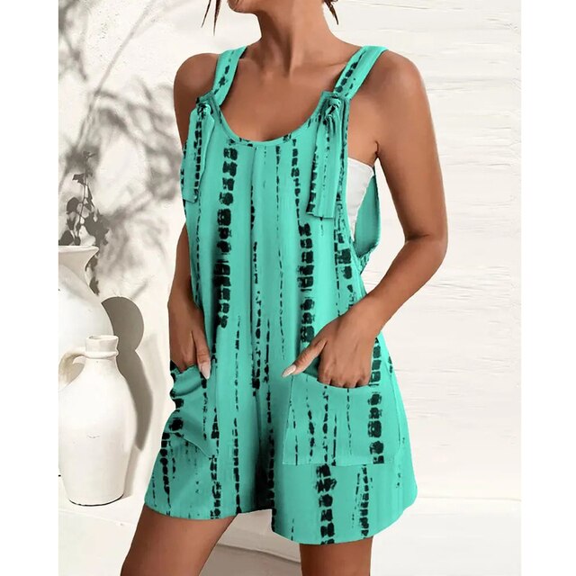 Levoire | Salopette Shorts Vert