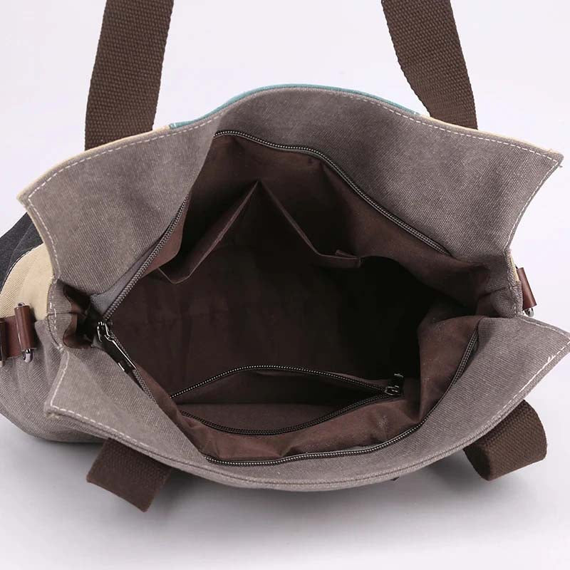 Levoire | Sac En Toile Contrasté