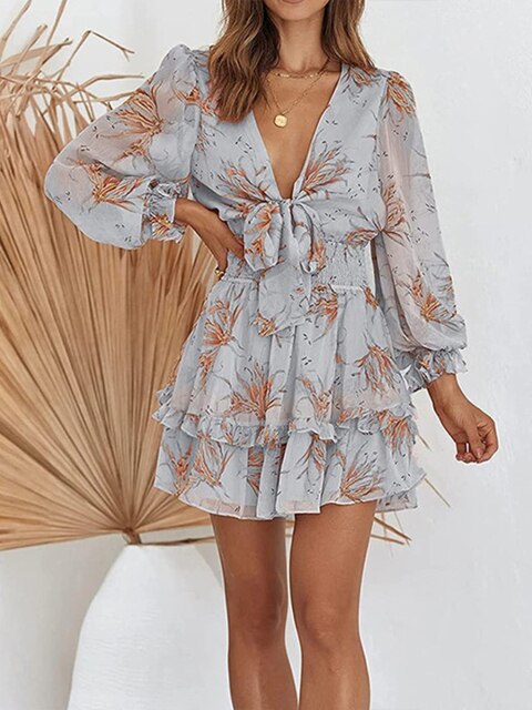 Levoire | Élégante Robe Séduisante Bleu