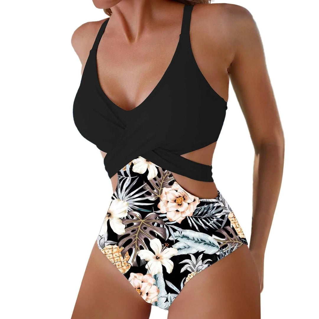 Levoire | Combinaison Découpée Avec Motif Floral Pour Femmes