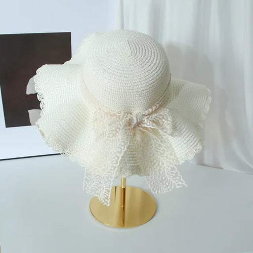 Levoire | Chapeau de Paille Chic avec Style Élégant et Protection Solaire pour Femmes