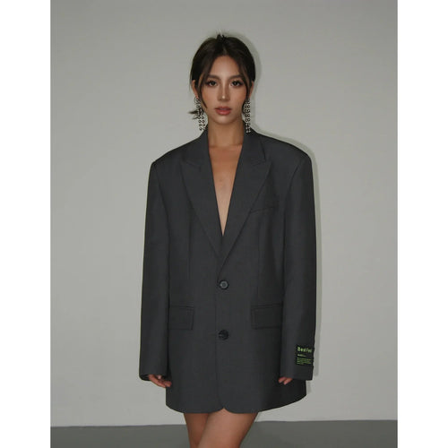 Levoire | Locker Descendant Classique Blazer À Large Épaule