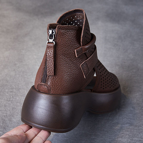 Levoire | Cuir Sandales Avec Semelle Orthopédique