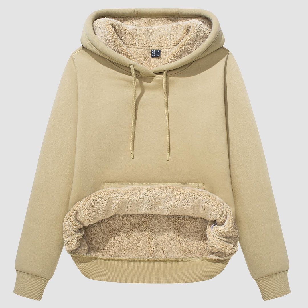 Levoire | Pull À Capuche En Sherpa Confortable Avec Doublure En Polaire Et Poche