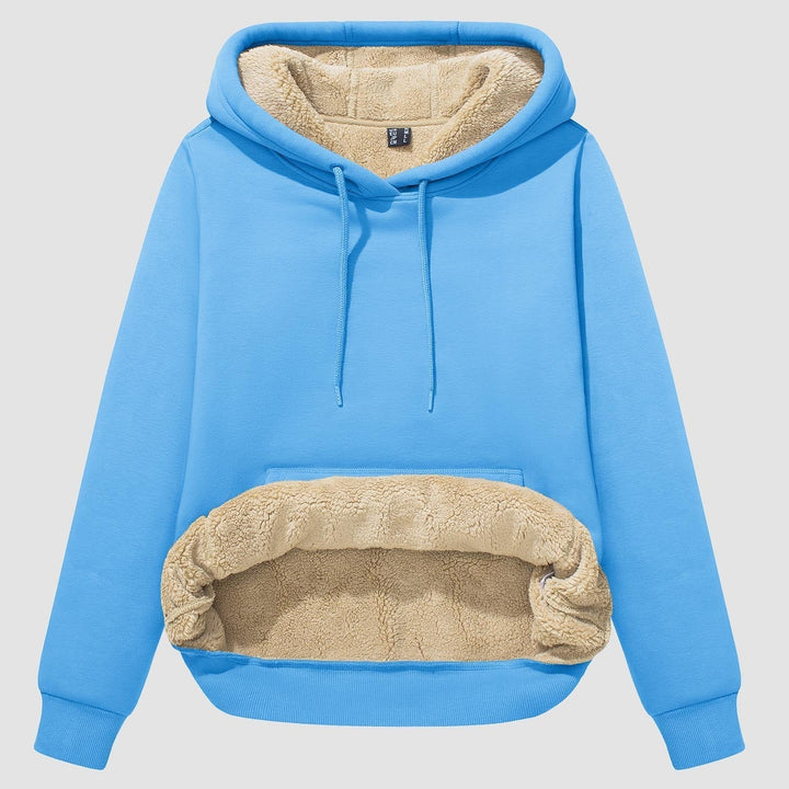 Levoire | Pull À Capuche En Sherpa Confortable Avec Doublure En Polaire Et Poche