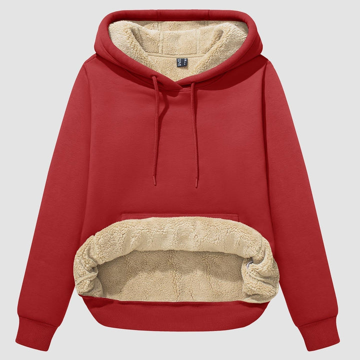 Levoire | Pull À Capuche En Sherpa Confortable Avec Doublure En Polaire Et Poche