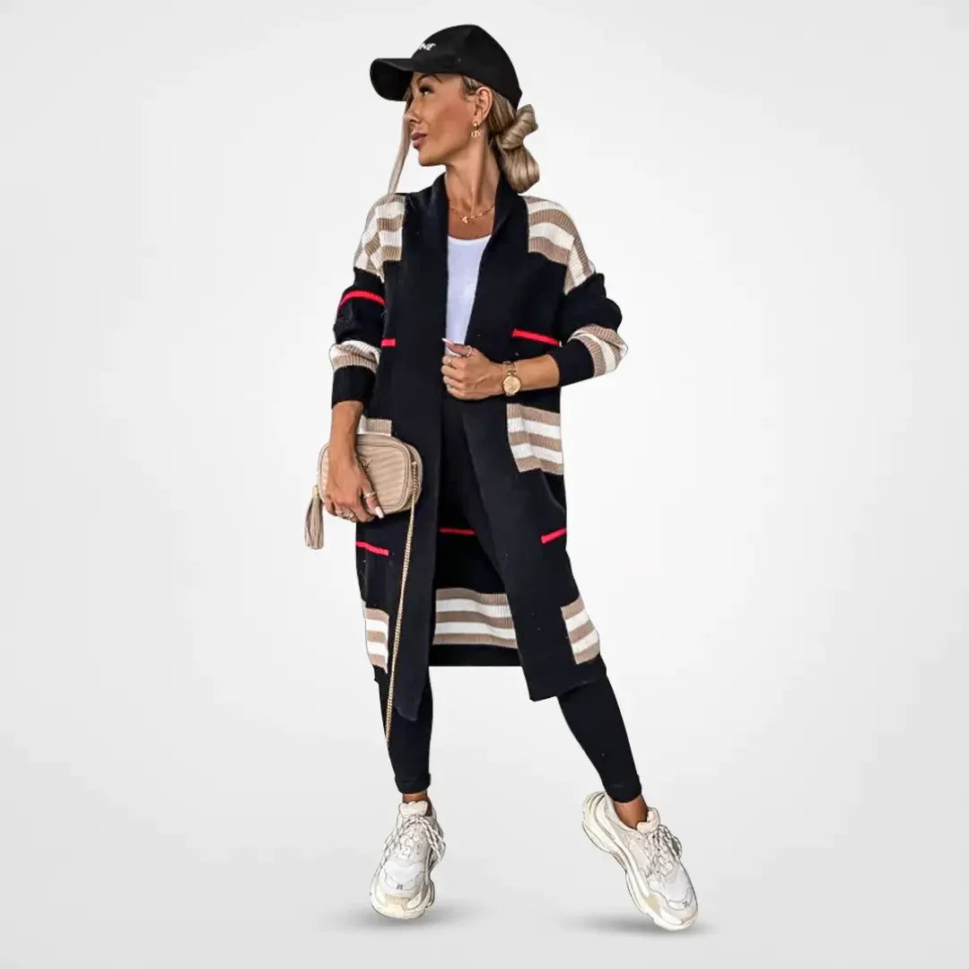 Levoire | Veste En Tricot Essentielle Noir