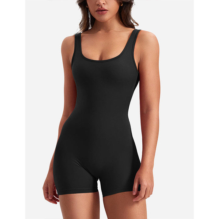 Levoire | Sans Manches Scrunch Bum Combinaison Courte Vêtements De Fitness