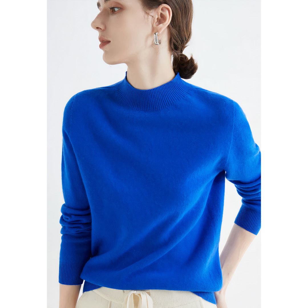 Levoire | Pull Luxueux Pour Femmes Bleu