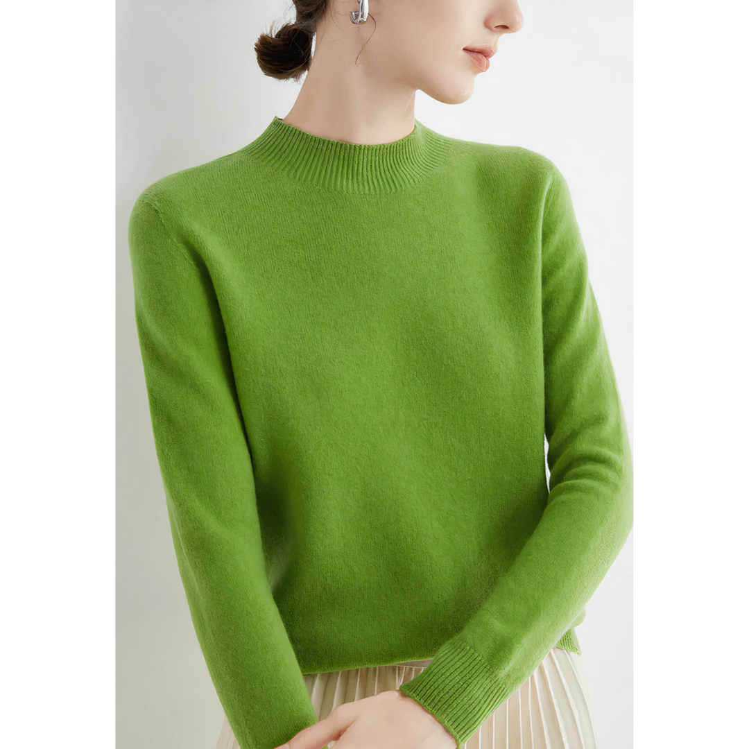 Levoire | Pull Femme Avec Sensation De Port Luxueuse Vert clair