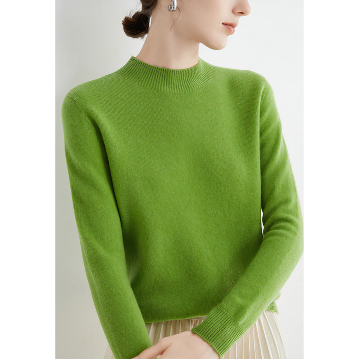 Levoire | Pull Femme Avec Sensation De Port Luxueuse Vert clair