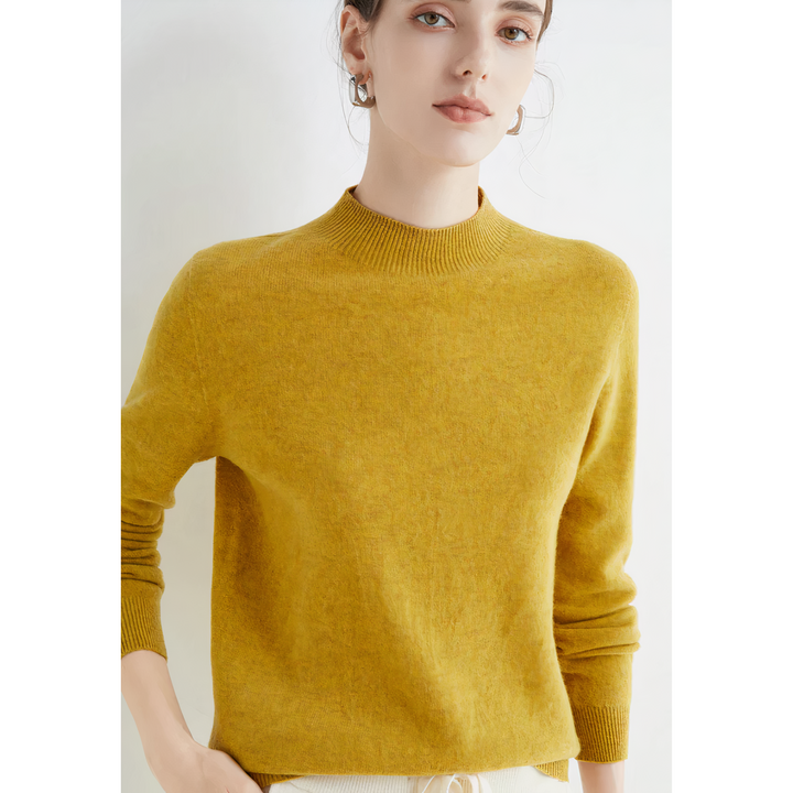 Levoire | Douce Élégance Tricot Pour Des Moments Quotidiens Élégants Jaune moutarde
