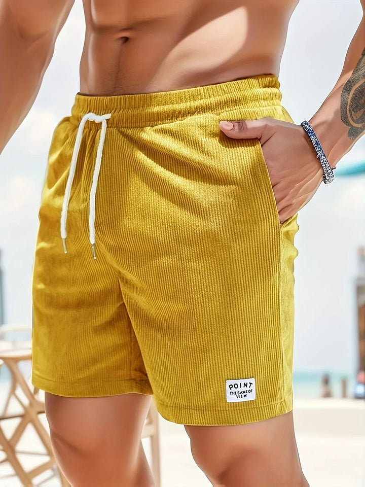 Levoire | Shorts Confortables Pour Hommes Style Et Confort En Été Jaune