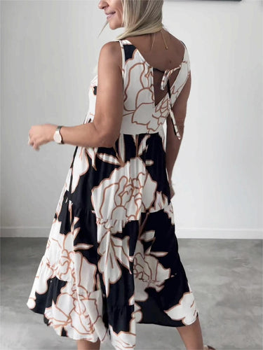 Levoire | Robe À Motifs Floraux Élégante