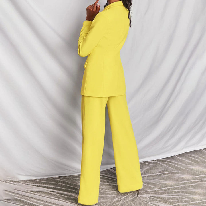 Levoire | Ensemble 2 Pièces Blazer & Pantalons Larges Femmes