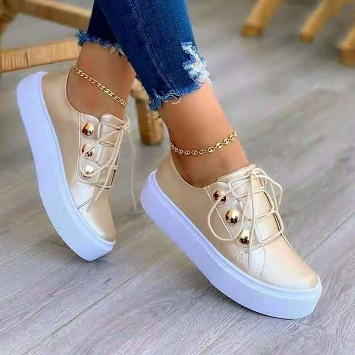 Levoire | Sneakers avec Confort Optimal et Élégance pour Femmes Or