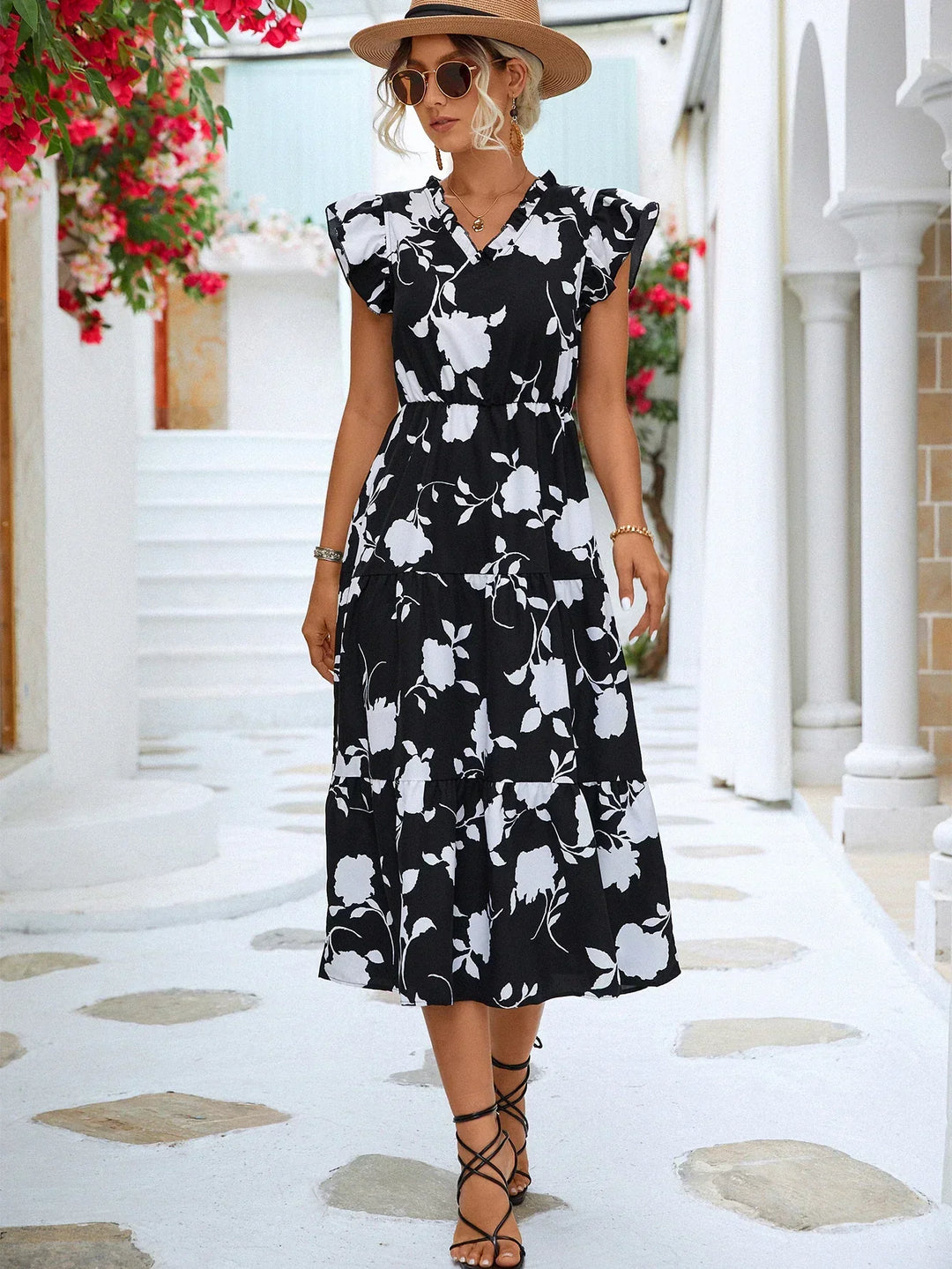 Levoire | Robe légère à imprimé floral