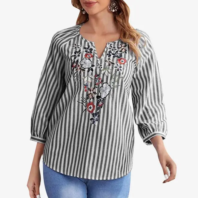 Levoire | Chemise Hydrangea De Location Noir