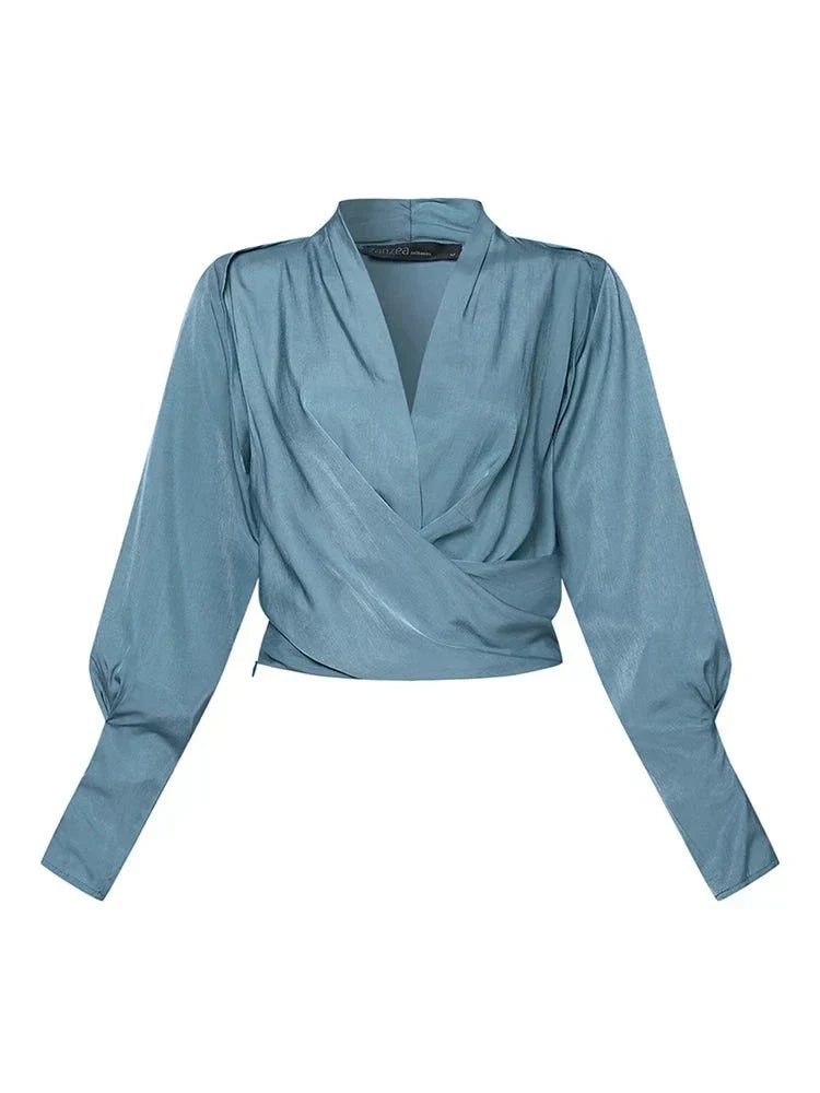 Levoire | Top En Satin Scintillant