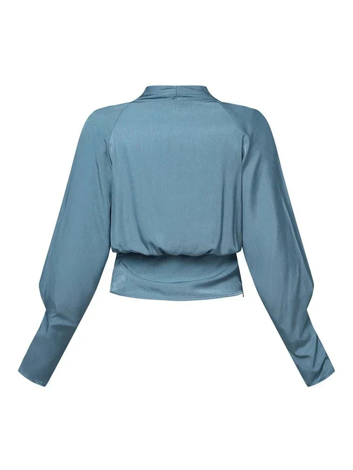 Levoire | Blouses Pour Femmes À Décolleté En V Avec Manches Bouffantes