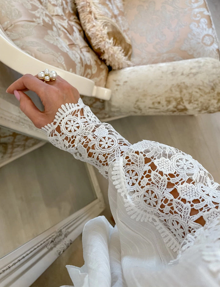 Levoire | Blouse en dentelle chic et élégante