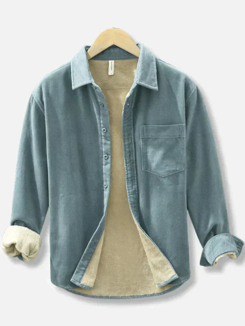 Levoire | Chemise En Velours Côtele Elegant Hommes