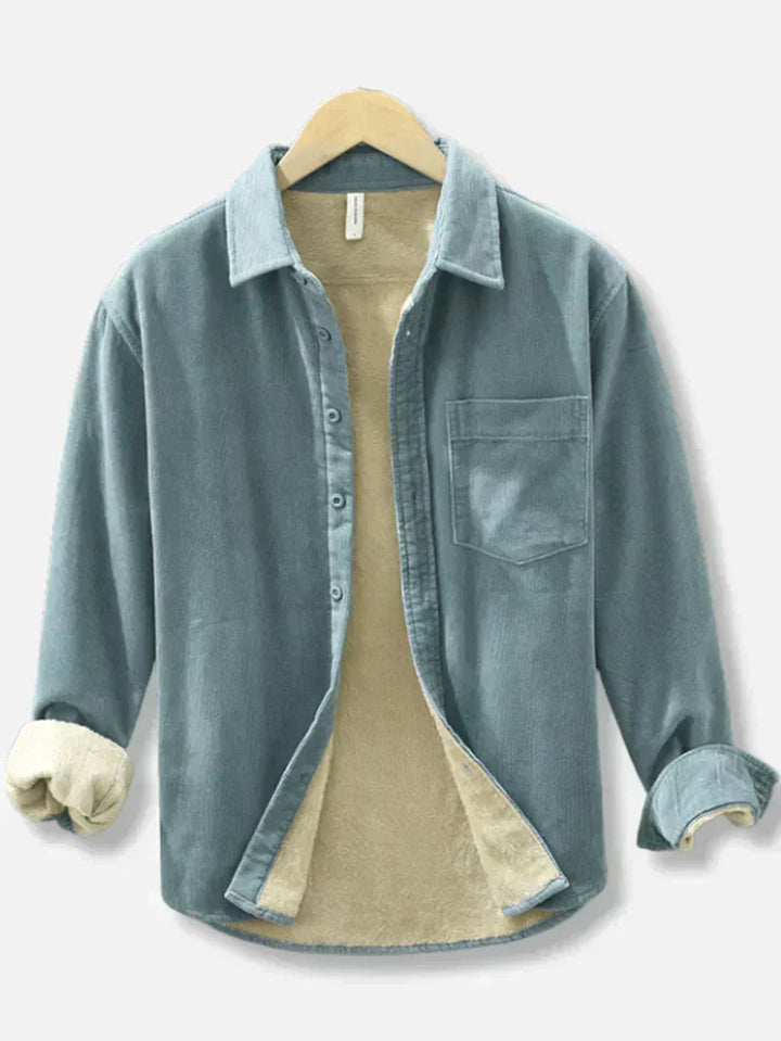 Levoire | Chemise En Velours Côtele Elegant Hommes