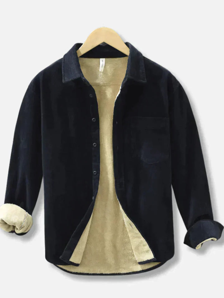 Levoire | Chemise En Velours Côtele Elegant Hommes