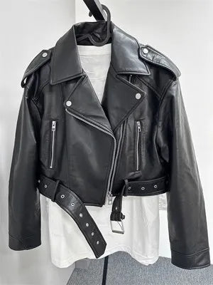 Levoire | Veste Rétro Raccourcie Légères Noir