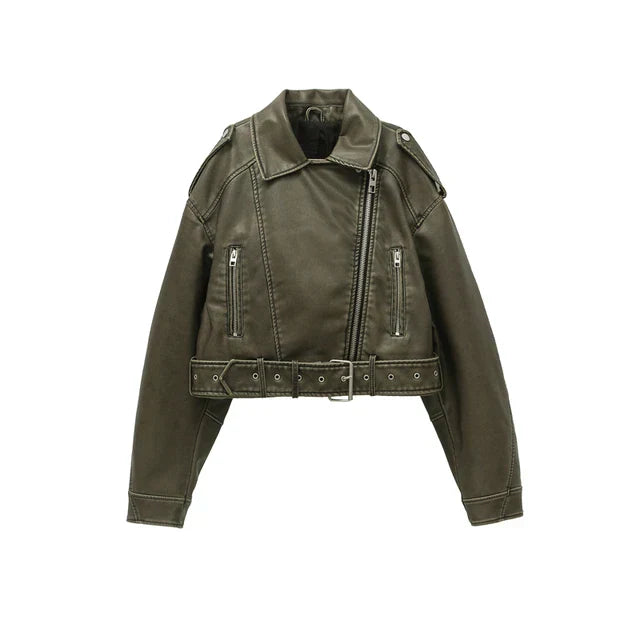 Levoire | Veste Courte De Vendange Élégante Carbone