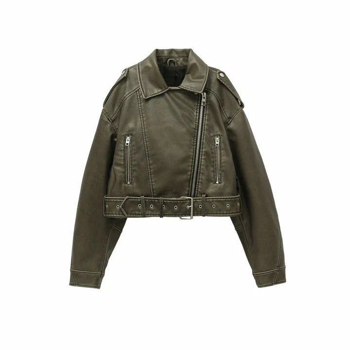 Levoire | Veste Bomber De Vendange Élégante Avec Fermeture Éclair
