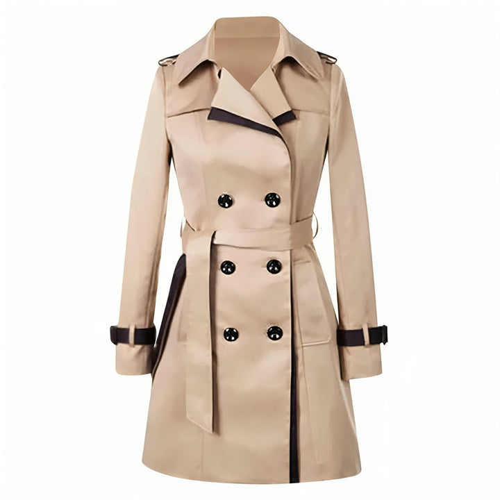 Levoire | Veste Élégante Manteau Trench Femme Pour Chaque Occasion Khaki