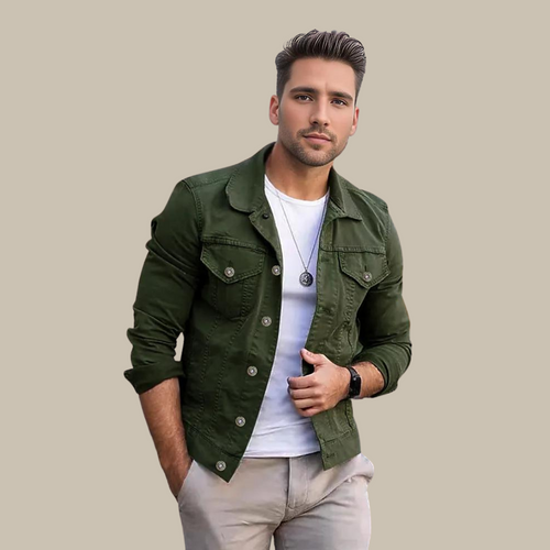Levoire | Classique, Veste En Jean Teintée