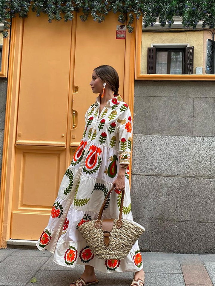 Levoire | Mode Femme Robe Maxi Blanc