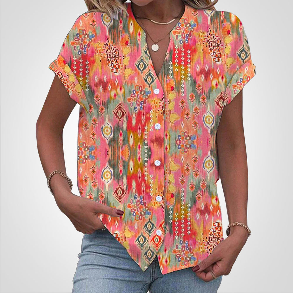 Levoire | T-Shirt Imprimé Col V