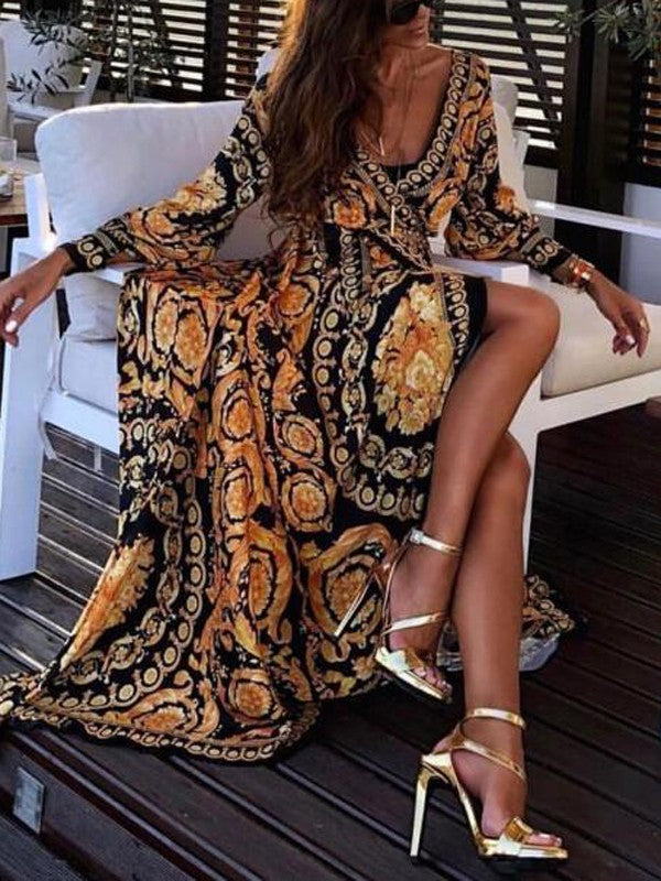 Levoire | Robe Portefeuille Levoire | Robe Pour Femmes Avec Fente