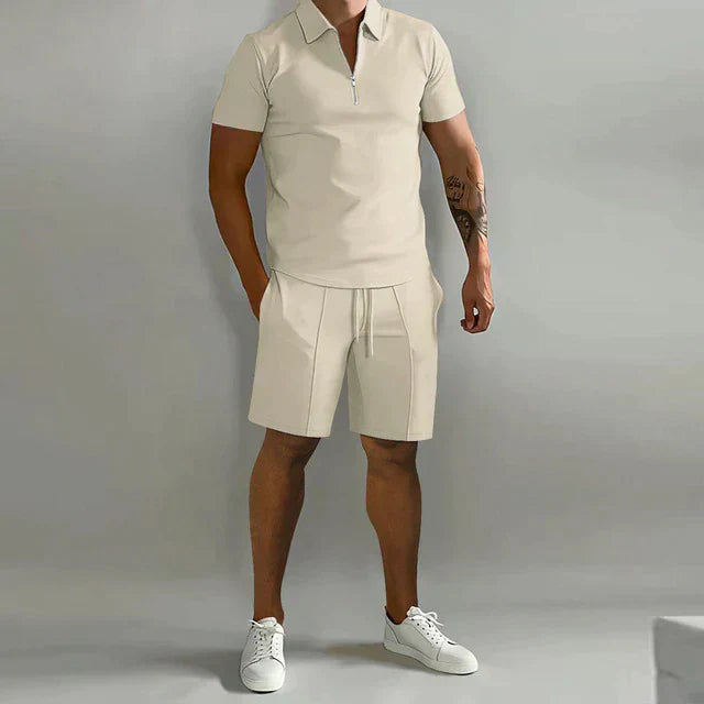 Levoire | Polo Shirt Set D'Ete Decontracte Coupe Ample Hommes