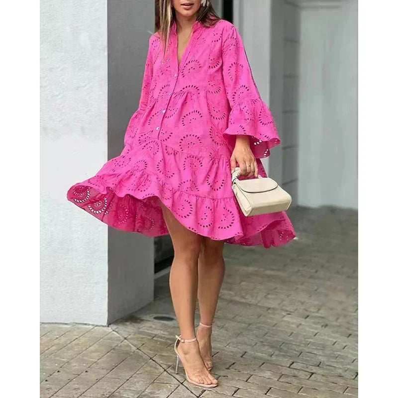 Levoire | Manteau Classique Chaud Femme Rose forcé