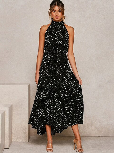 Levoire | Robe Longue Tendance Pour Femmes Avec Col