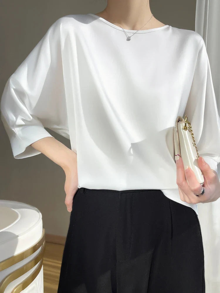 Levoire | Chemise Satinée Brillante