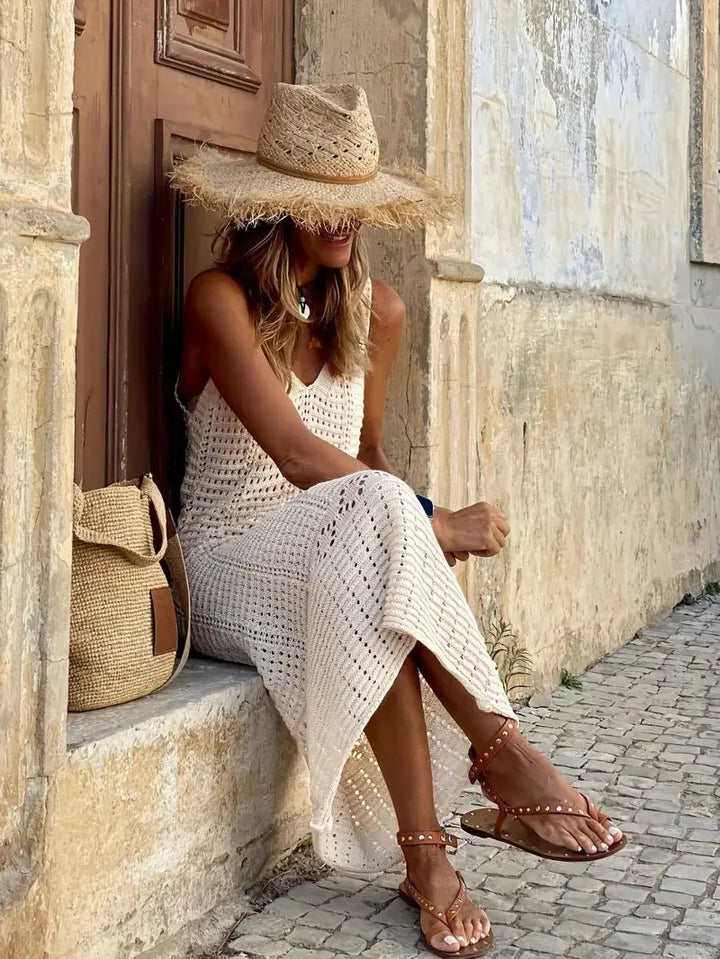 Levoire | Robe Midi Décontractée Robe D'Été