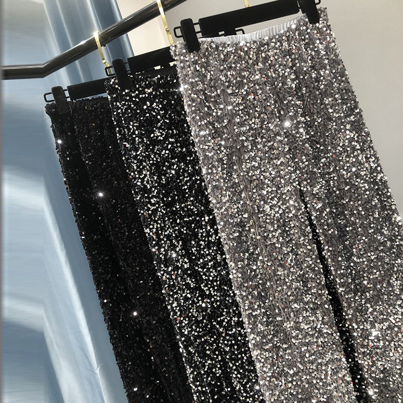 Levoire | Pantalon À Paillettes Avec Ce Pantalon, Tu Brilles Toute La Soirée !