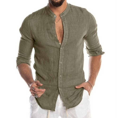 Levoire | Chemise En Lin Respirante Pour Hommes Élégante Et Confortable