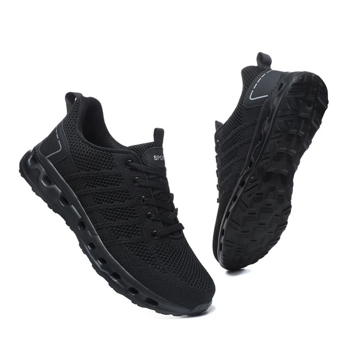 Levoire | Orthosport Respirant Chaussures De Course Hommes Noir