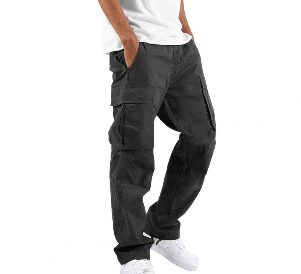 Levoire | Pantalon Cargo Robuste Style Liberté Noir