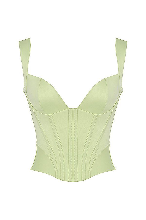 Levoire | Corset Satin Noir