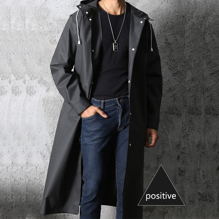 Levoire | Veste De Pluie Unisexe Longue Imperméable Pour Activités De Plein Air 2XL